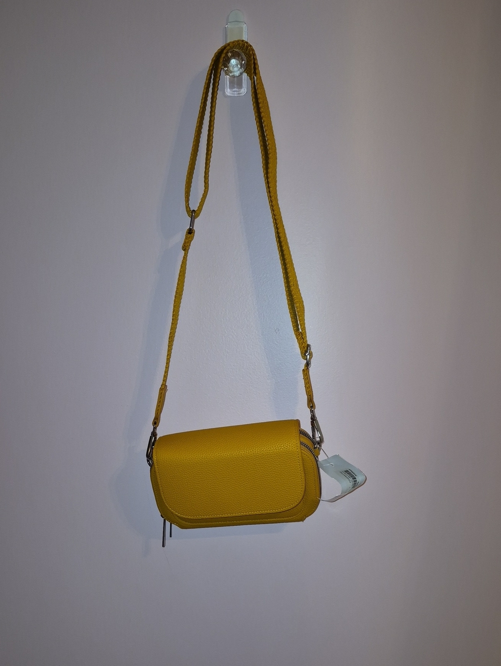 Mustard Yellow Crossbody Shoulder Bag - Unbranded